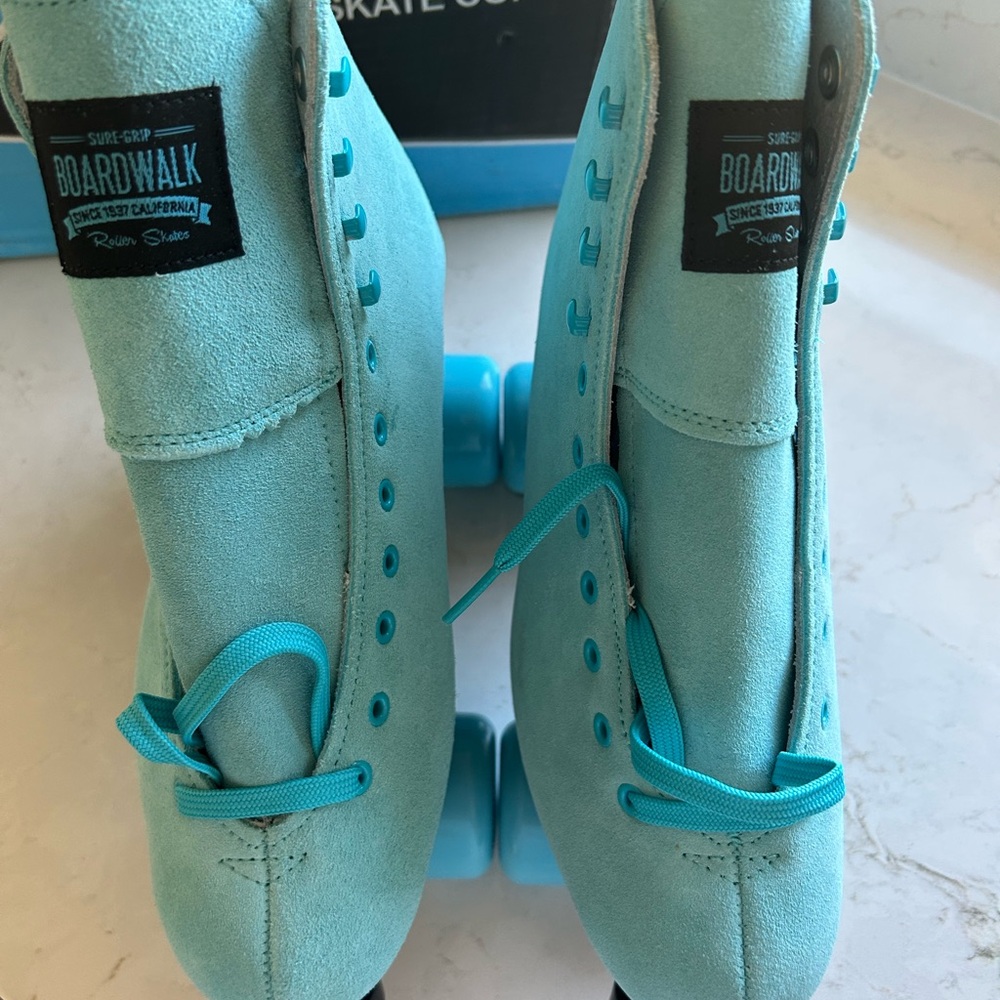 Sure- grip skate co Teal Roller Skates